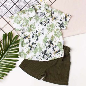 Сет риза и бермуди за момченца Hawaii