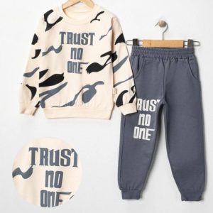 Памучен Сет Trust No One за Момченца