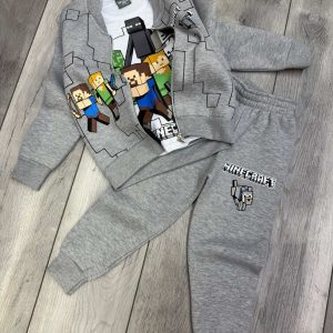Комплект двуконечна вата 3 части Minecraft