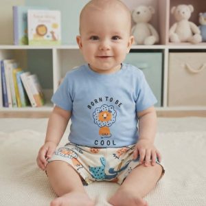 Бебешки комплект от 2 части „Born to be Cool“