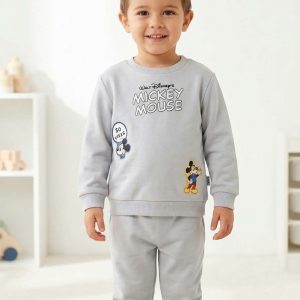 Детски спортен комплект „Mickey Mouse“ (Сив меланж)